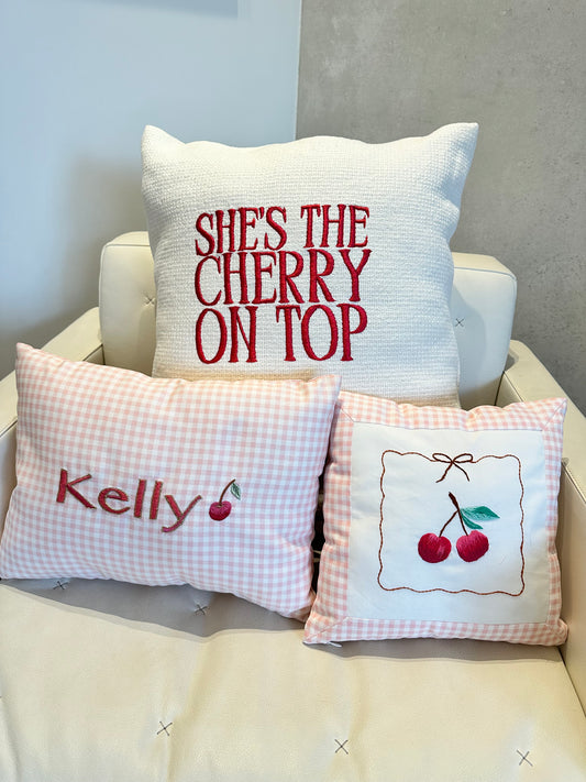 My matching cushions