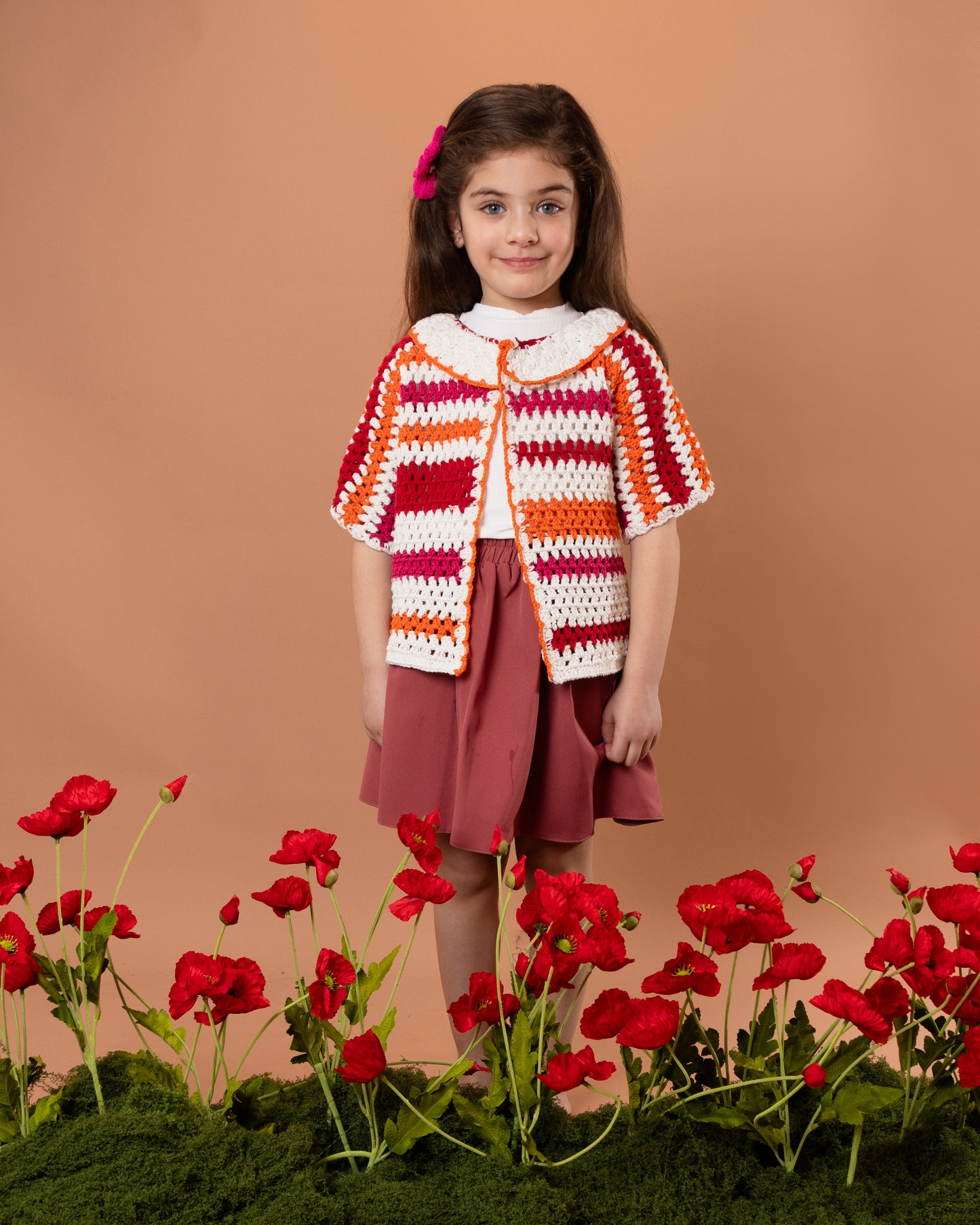 Kelly crochet cardigan (made to order)