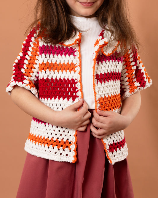 Kelly crochet cardigan (made to order)