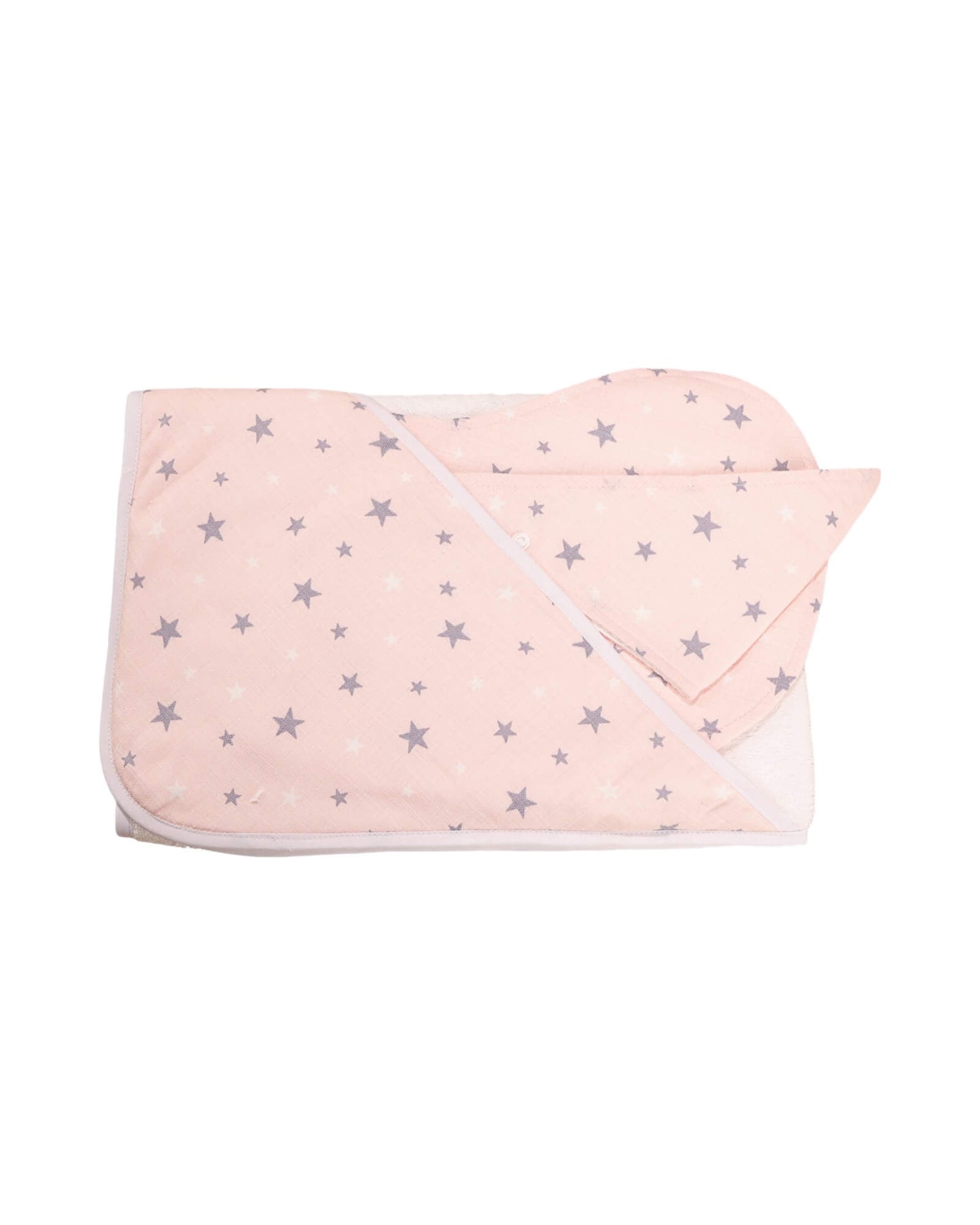 Pink Stars Towel Set