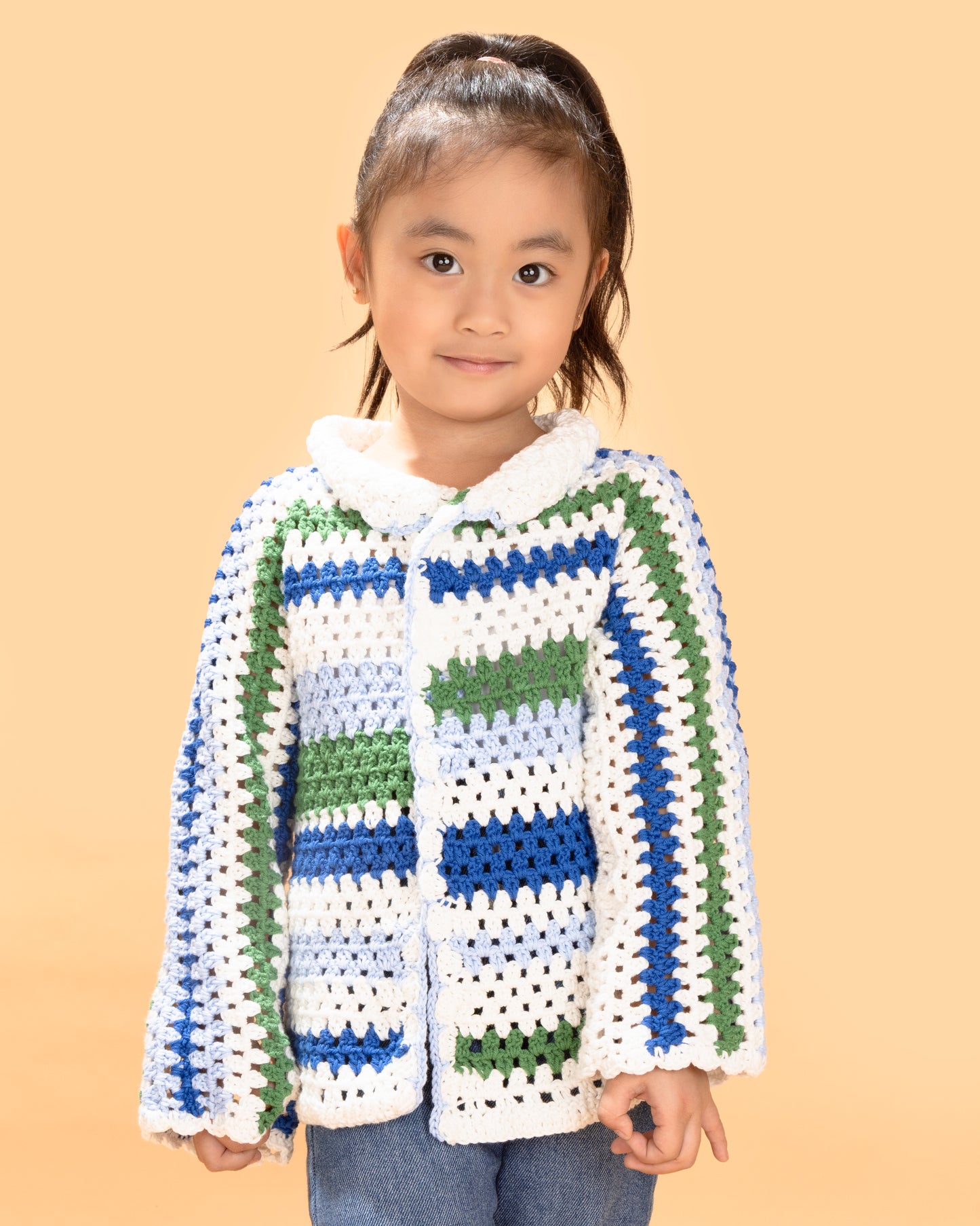 Kelly crochet cardigan (made to order)