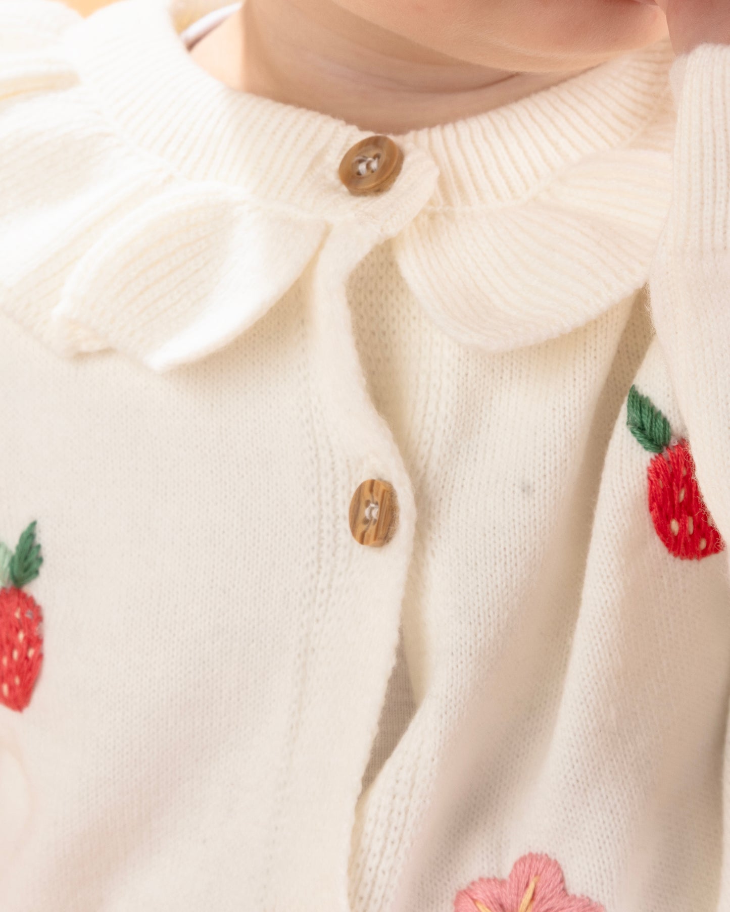 Strawberry cardigan