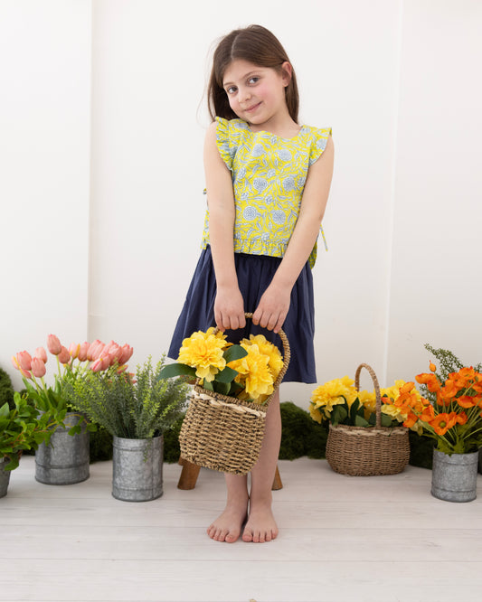 Bella set (navy blue)